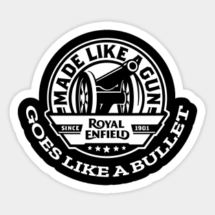 Royal Enfield Made Like a Gun Sticker